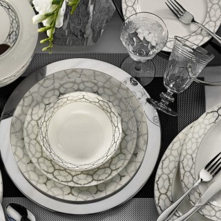 Kütahya Porselen Bone Kalipso 9624 62 Parça Yemek Takımı