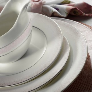 Kütahya Porselen Bone Kalipso 92914 62 Parça Yemek Takımı