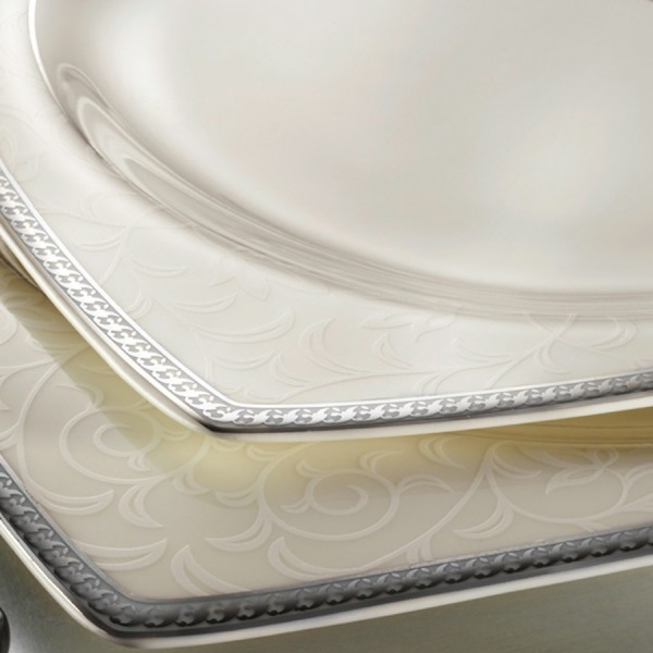 Kütahya Porselen Bone Mare 9853 30 Parça Yemek Takımı