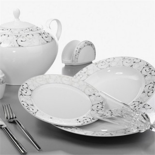 Kütahya Porselen Stella 70580 85 Parça Yemek Takımı