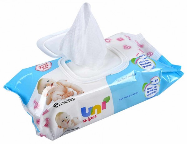 Uni Wipes Islak Bebek Havlusu (60 Yaprak)