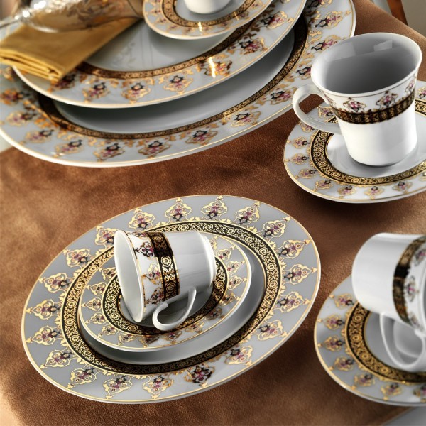Kütahya Porselen İris 6611 97 Parça Yemek Takımı