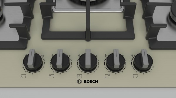 Bosch PPQ7A8B90 Ankastre Gazlı Ocak
