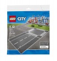 LEGO City 7280 Straight & Crossroad Plates resim