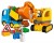 LEGO Duplo 10812 Truck & Tracked Excavator