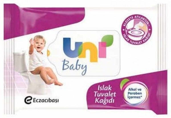 Uni Baby Islak Tuvalet Kağıdı (60 Yaprak)
