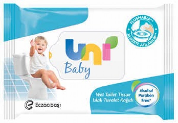 Uni Baby Islak Tuvalet Kağıdı (60 Yaprak)