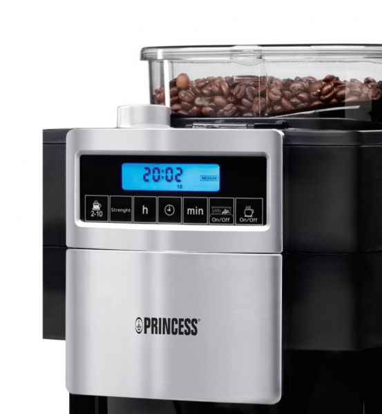 Princess 249402 Coffee Maker and Grind DeLuxe Kahve Makinesi