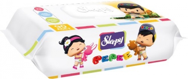 Sleepy Pepee Islak Havlu (90 Yaprak)