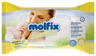 Molfix Sensitive Islak Pamuk Havlu