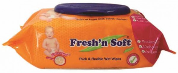 Fresh'n Soft Classic Islak Havlu (64 Yaprak)