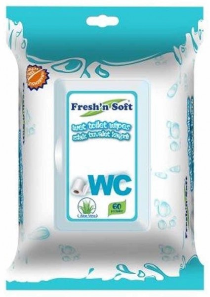 Fresh'n Soft Islak Tuvalet Kağıdı (60 Yaprak)