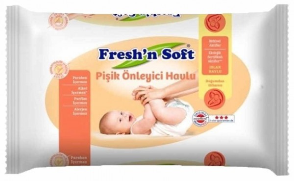 Fresh'n Soft Pişik Önleyici Havlu (40 Yaprak)