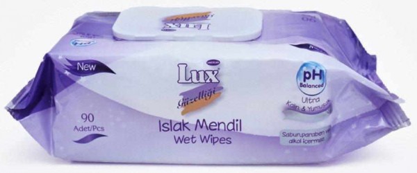 Lux Lavanta Kokulu Islak Mendil (90 Yaprak)
