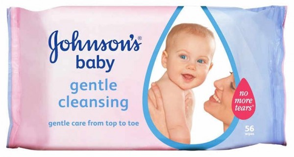 Johnson's Baby Gentle Cleansing Islak Mendil (56 Yaprak)