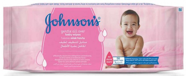 Johnson's Gentle All Over Islak Mendil (56 Yaprak)