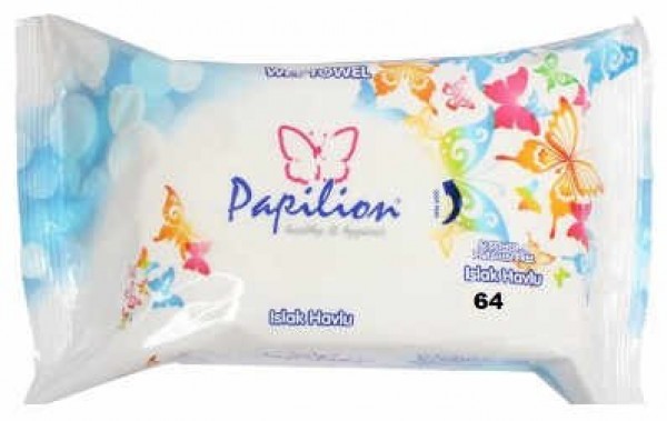 Papilion Standart Islak Havlu (64 Yaprak)