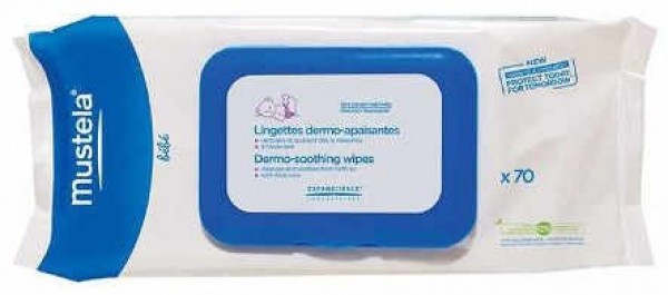 Mustela Dermo-Soothing Islak Havlu (70 Yaprak)