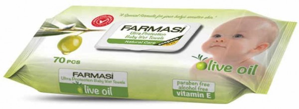 Farmasi Ultra Protection Islak Mendil (70 Yaprak)