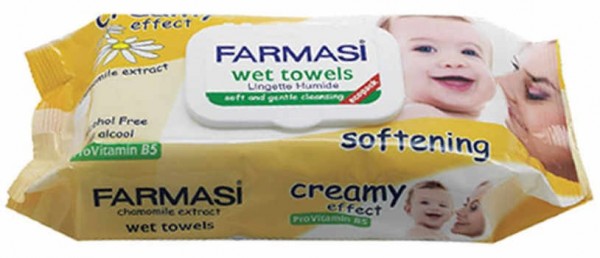 Farmasi Creamy Effect Islak Mendil (70 Yaprak)