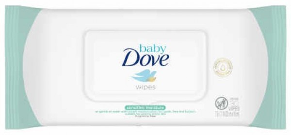 Dove Baby Sensitive Moisture Islak Havlu (50 Yaprak)