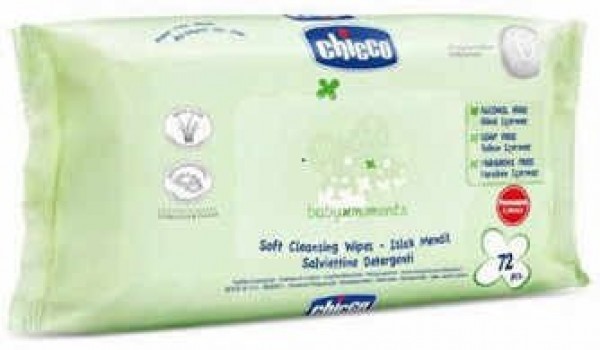 Chicco Baby Moments Islak Mendil (72 Yaprak)