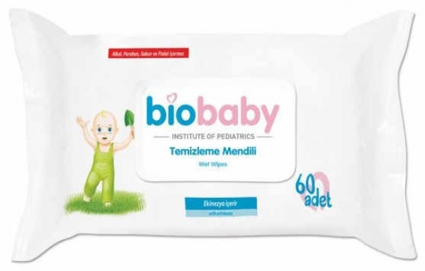 Biobaby Temizleme Mendilli (60 Yaprak)