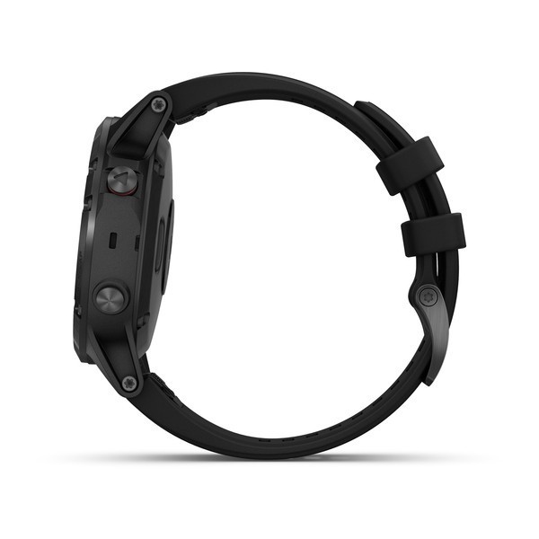 Garmin Fenix 5 Plus Sapphire Black with Black Band Aktivite Saati