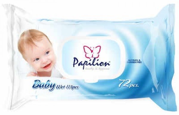 Papilion Baby Islak Havlu (72 Yaprak)