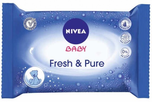 Nivea Baby Fresh & Pure Islak Mendil (63 Yaprak)