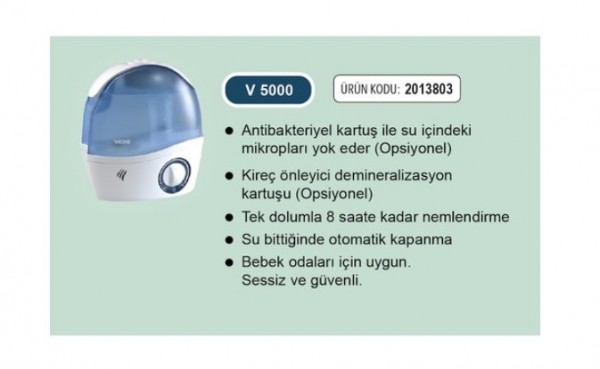Vicks VH5000 Hava Nemlendirici