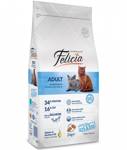 Felicia Somonlu Adult 2 kg Kedi Maması