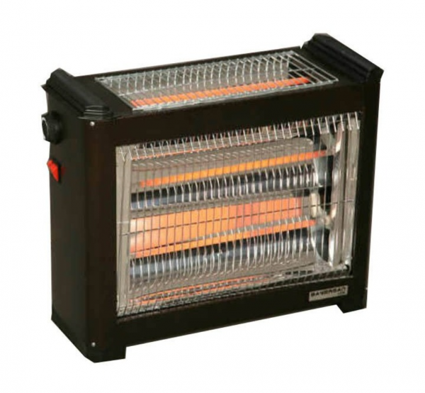 Bayersan 1800W Şömine Tipi Quartz Isıtıcı