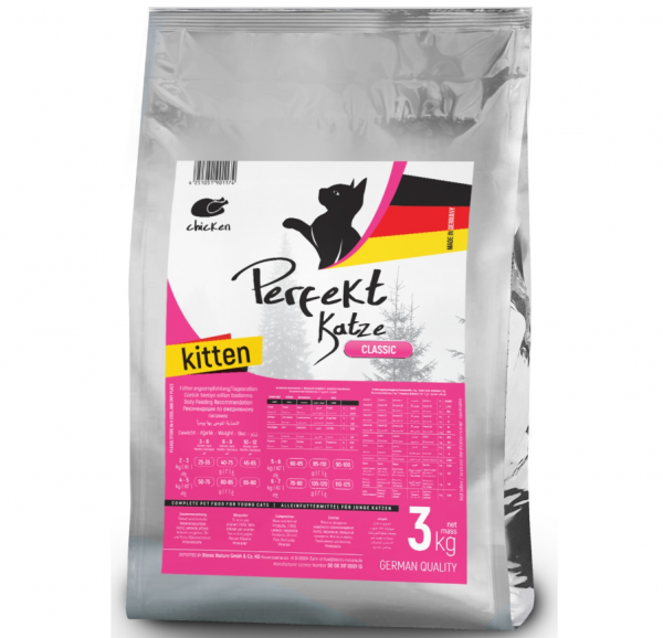 Perfekt Katze Kitten Tavuklu 3 kg Kedi Maması