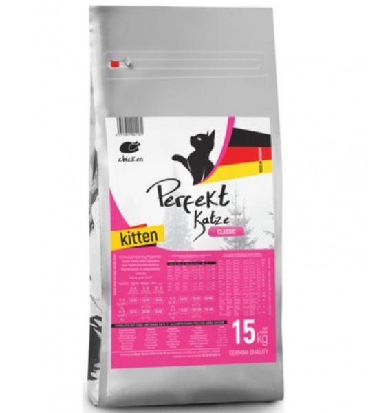 Perfekt Katze Kitten Tavuklu 15 kg Kedi Maması
