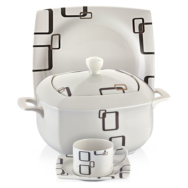 Schafer SHF-4012 85 Parça Yemek Takımı