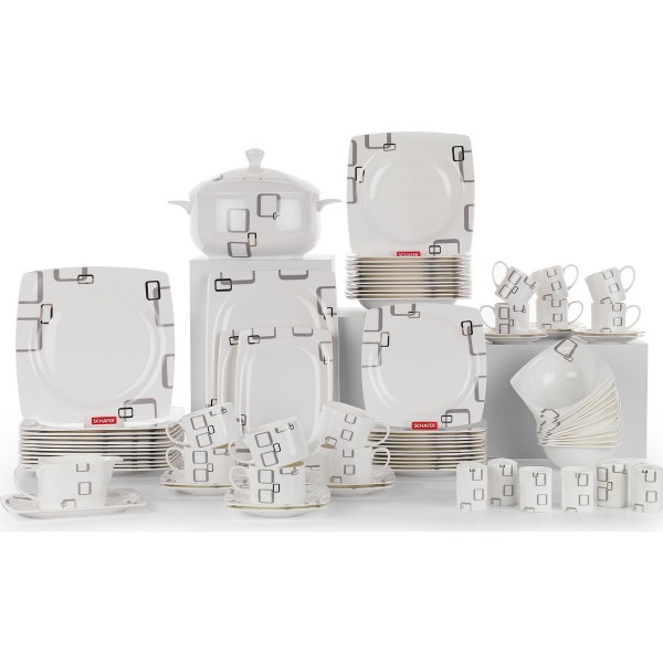 Schafer SHF-4012 85 Parça Yemek Takımı