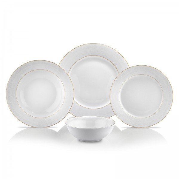 Schafer Ottomane GLD01 24 Parça Yemek Takımı