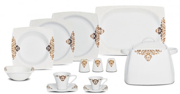 Karaca Fine Bone 84 Parça Yemek Takımı