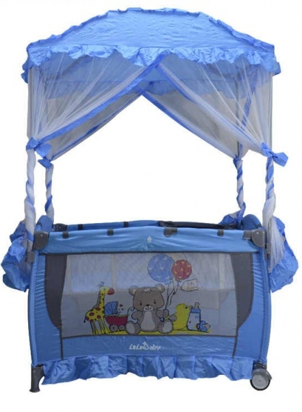 LeleBaby Lelebaby HH-02 Cibinlikli Park Yatak