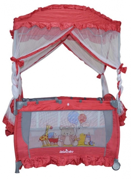 LeleBaby Lelebaby HH-02 Cibinlikli Park Yatak