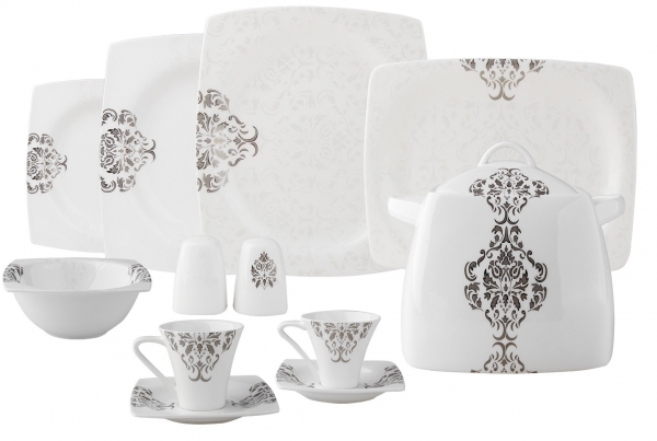 Karaca Fine Bone Milan 84 Parça Yemek Takımı (84 Parça)