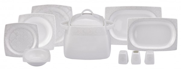 Karaca Fine Bone Bridal 60 Parça Yemek Takımı