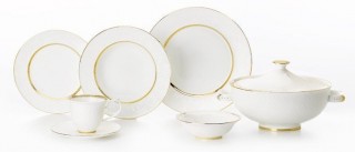 Emsan Luxury Bone Çırağan 84 Parça Yemek Takımı