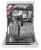 Hoover HFDN 1L360OW-17 Bulaşık Makinesi
