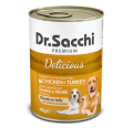 Dr.Sacchi Adult Tavuk ve Hindili 400 gr resim