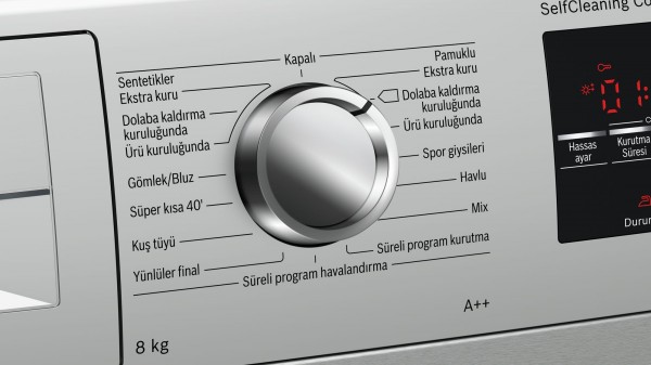 Bosch WTW8546STR Isı Pompalı Kurutma Makinesi