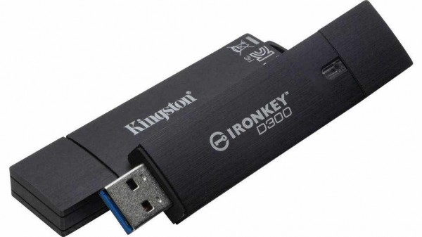 Kingston IronKey D300 Flash Bellek (4 GB)