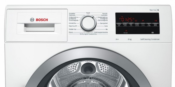 Bosch WTW85410TR Isı Pompalı Kurutma Makinesi