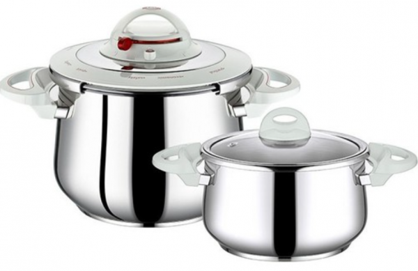 Taç Twin Cook 7+4 Düdüklü Tencere